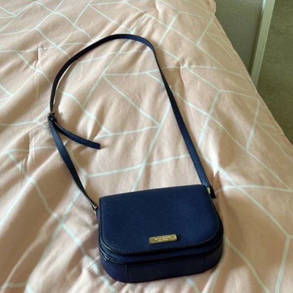 Kate Spade Blue Crossbody purse - Picture 1 of 4